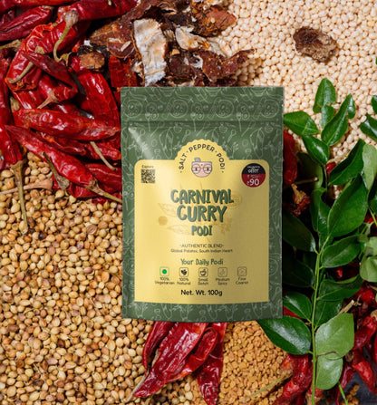 Carnival Curry Podi Tin (150g) + Refill (100g) Combo