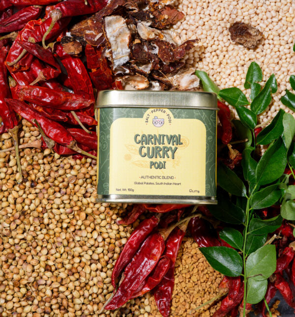 Carnival Curry Podi Tin (150g) + Refill (100g) Combo