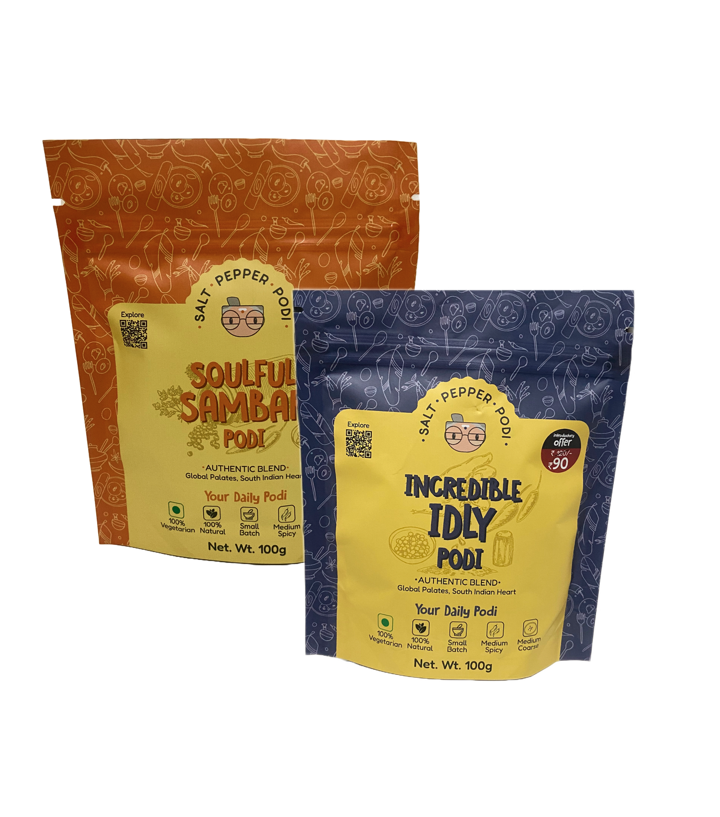 Sambar Idly Combo (2 flavors) – Refill