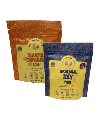 Sambar Idly Combo (2 flavors) – Refill