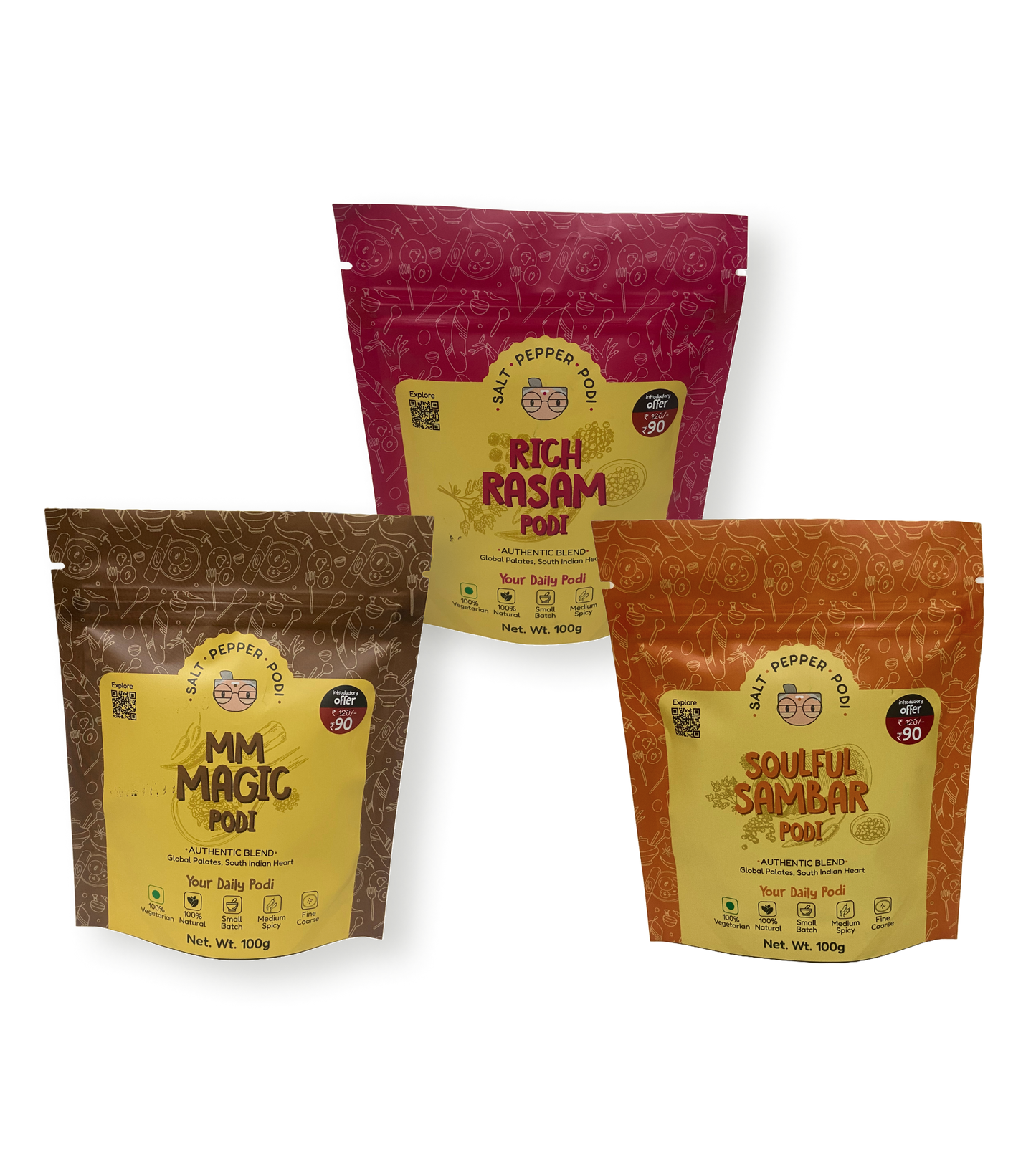 Kitchen Blend Combo (3 flavors) - Refill