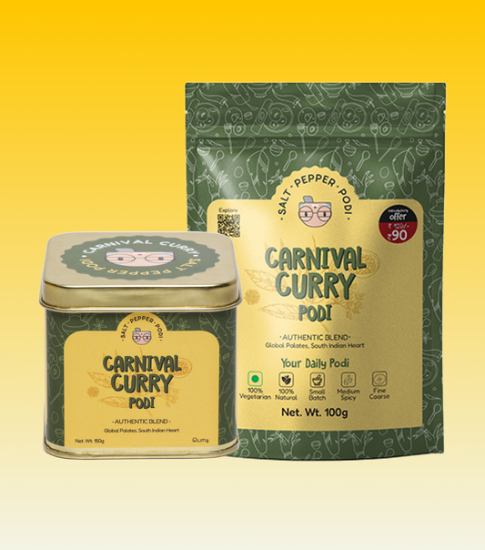 Carnival Curry Podi Tin (150g) + Refill (100g) Combo