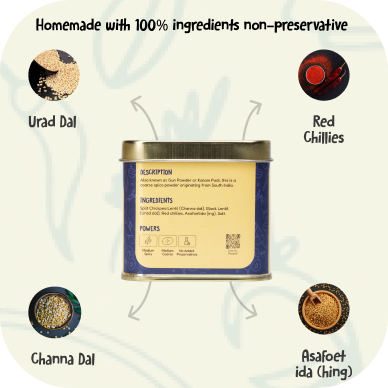 Incredible Idly Tin (150g)