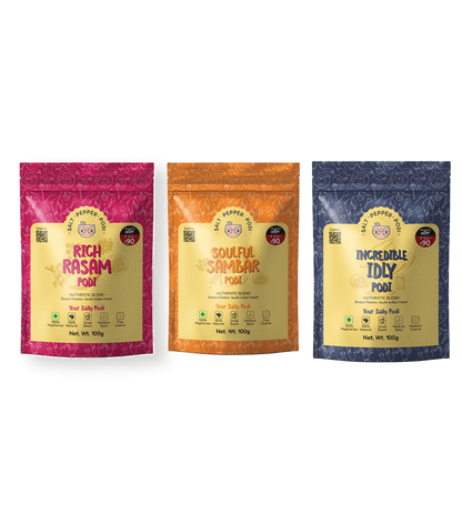 Rasam Sambar Idly Hero Combo (3 flavors) - Refill