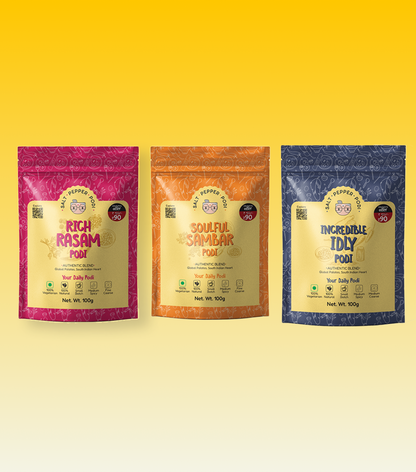 Rasam Sambar Idly Hero Combo (3 flavors) - Refill