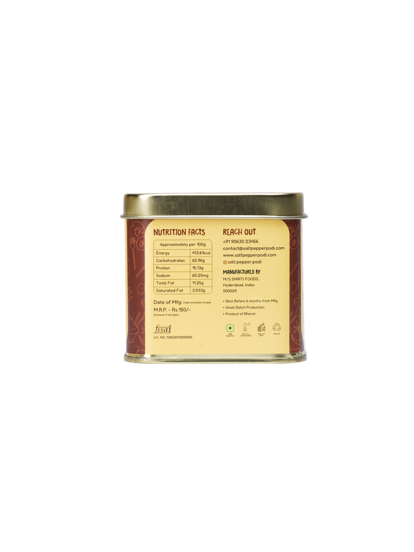 MM Magic Podi Tin (100g)