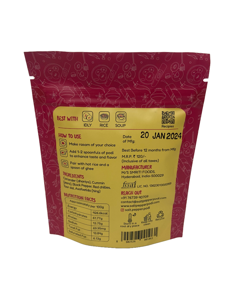 Rich Rasam Podi Refill (100g)