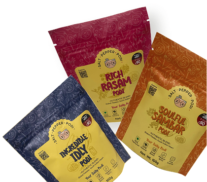 Rasam Sambar Idly Hero Combo (3 flavors) - Refill