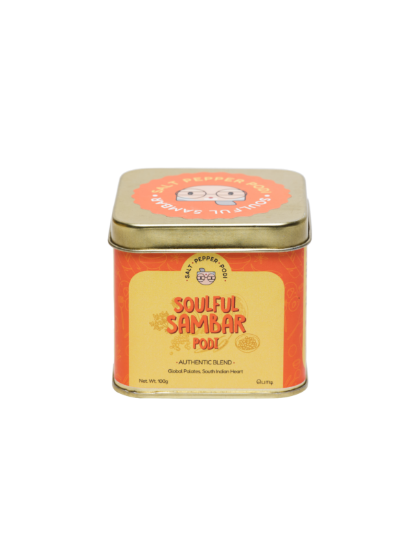 Soulful Sambar Podi Combo- Tin(100g) + Refill(100g)