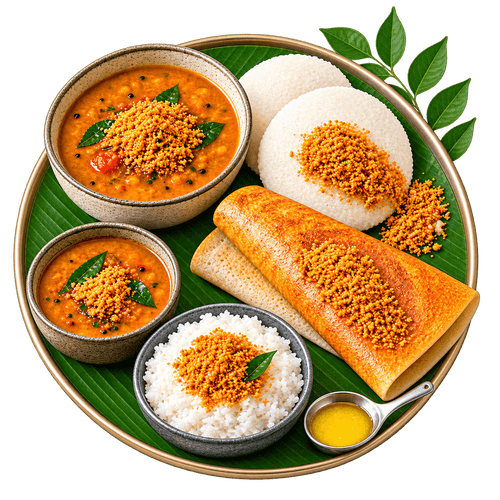 Pair with your choice of food and ghee