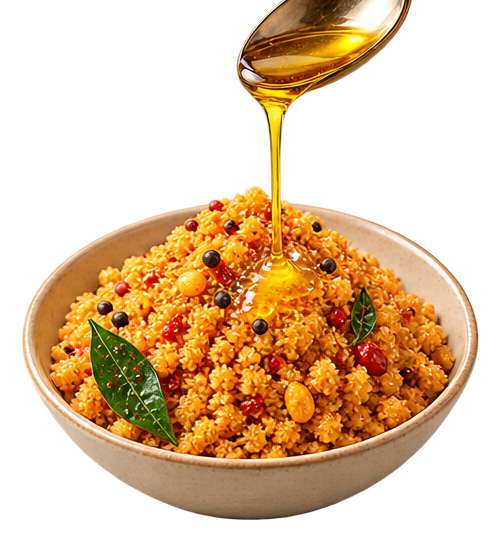 Add Ghee or Oil Mix well and Enjoy