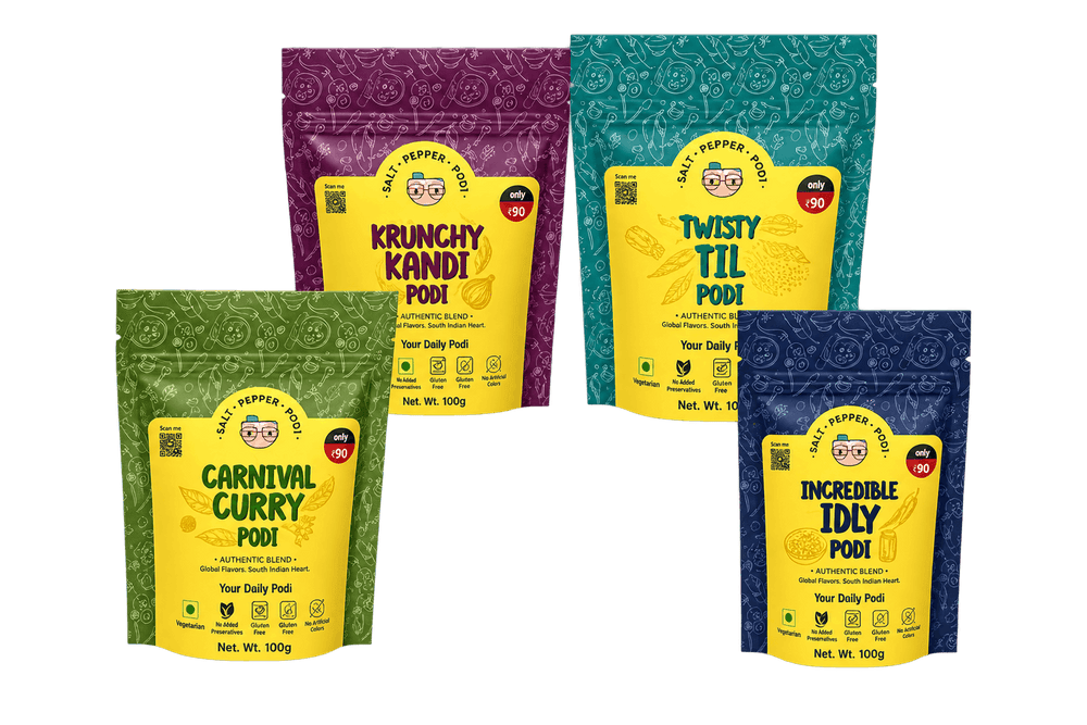 Seasoning Combo (4 flavors) – Refill pairing