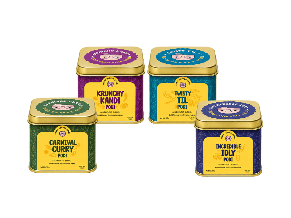 Seasoning Combo (4 flavors) – Tin pairing